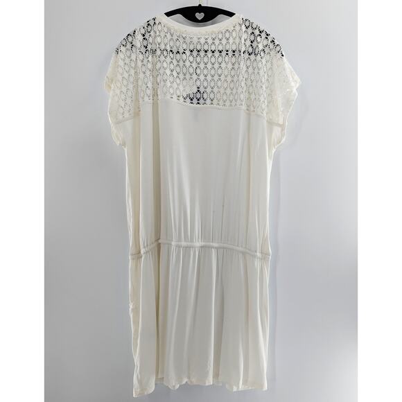 Calvin Klein Swim Cover Up Tunic White Size L XL - Picture 8 of 12